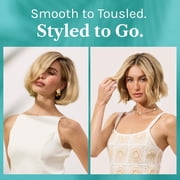 Bio Ionic Teal Tides 10X Styling Iron, 1 Inch Flat Iron with Sonic Vibrating Plates, Limited Edition