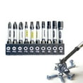 thumbnail image 2 of 1/4 Screwdriver Bit Set Magnetic Impact the Cross hexagonal Torx with Bit holder, 2 of 10