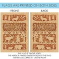 thumbnail image 5 of Toland Home Garden Wildlife Welcome Wildlife Welcome Flag Double Sided 12x18 Inch, 5 of 5