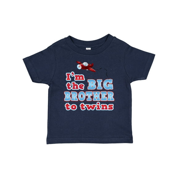Inktastic I'm the big brother to twins. Boys Baby T-Shirt