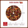 thumbnail image 2 of Sikiie Warm Forest Plants and Deer Christmas Tree Skirt, Christmas Tree Decorations, Christmas Decor, Tree Mat Decoration(30-48IN)-30", 2 of 6