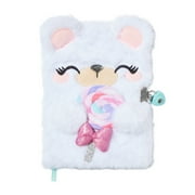 Claire's Children's Polar Bear with Lollipop Diary - Lock and Key, 100 Pages