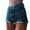Dark Blue, variant on LYMAYTER Women Denim Shorts Hole Shorts Casual Cut off Ripped Denim Shorts High Waist Hot Shorts for S-2XL