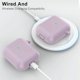 thumbnail image 5 of Funda de silicona para Airpods con llavero, funda a prueba de golpes, compatible con Apple Airpods 2 y 1. Levamdar HMXY040-5, 5 of 7