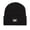Black, variant on Men's Cat Label Cuff Beanie | CAT® WORKWEAR
