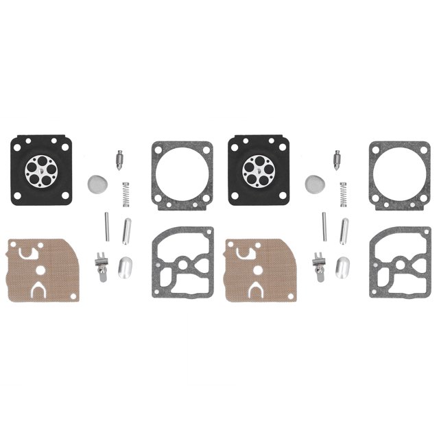 Carburetor Rebuild Kit,2Set RB‑40 Carburetor Carb Garden Carburetor Repair Kit Chainsaw Rebuild Repair Kit Multi-Functional