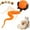 A, variante sur Jouet Interactif Roulant pour Chat Jouet Interactif pour Chien Jouet Automatique Roulant 360° Jouet Intelligent pour Chien/chat