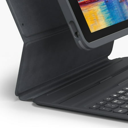 ZAGG - Pro Keys Wireless Keyboard & Detachable Case for Apple iPad 10.9" 10th Gen (2022) - Black