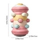 thumbnail image 3 of Juguetes de piscina, pelotas de animales, juguetes masticables, pelotas agitadoras de agarre para bebés de 0 a 12 meses, sonajero de dentición con base de silicona suave ABS, juguetes de desarrollo pa, 3 of 7