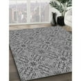 thumbnail image 3 of Ahgly Company Machine Washable Indoor Rectangle Transitional Ash Gray Area Rugs, 3' x 5', 3 of 7