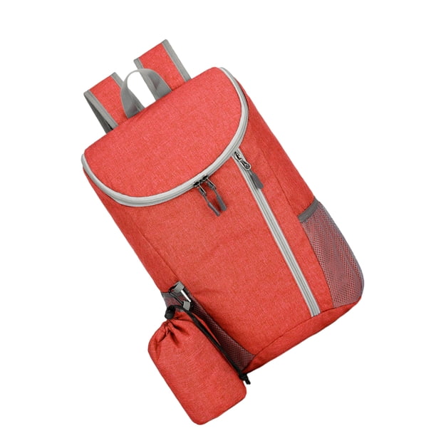 Guardurnaity plegable ligera e impermeable para aventuras al aire libre, bolsa de viaje plegable para senderismo Envolturas para manijas de equipaje 5322 rojo