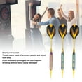 thumbnail image 4 of Fléchettes Professionnelles, Fléchettes Portables Antidérapantes avec Étui de Rangement pour Fête pour Extérieur Coloré Violet, Coloré Jaune, 4 of 8