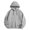 Gray, variant on Mens Hoodie Pullover Men Long Sleeved Zipper Drawstring Pocket Pullover Solid Color Casual Plus Size Tops Gym Running Fall Winter Wear Blue