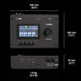 thumbnail image 3 of Interfaz de audio Yamaha URX22 de 4 entradas y 2 salidas USB-C con pantalla táctil, 3 of 7