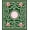 Green, Pattern 2, variant on ODIKA 2'x3' Machine Washable Non-Slip Area Rug, Grand Labyrinth Corridor With Abstruse Character High Traffic Rug, Green, 195222