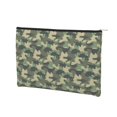 thumbnail image 3 of Sigee Camouflage Dinosaur for Multipurpose Zipper Pouch Paper Reusable Cosmetic bag for Purse Water Resistant Gift, 3 of 8