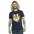 thumbnail image 2 of Harry Potter Mens Hufflepuff Pop Spray T-Shirt, 2 of 3