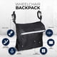 thumbnail image 5 of Bolsa para silla de ruedas Bolsa impermeable para silla de ruedas Accesorios grandes para sillas de ruedas Bolsas para colgar en la espalda de la silla de ruedas JAMW Sencillez, 5 of 5
