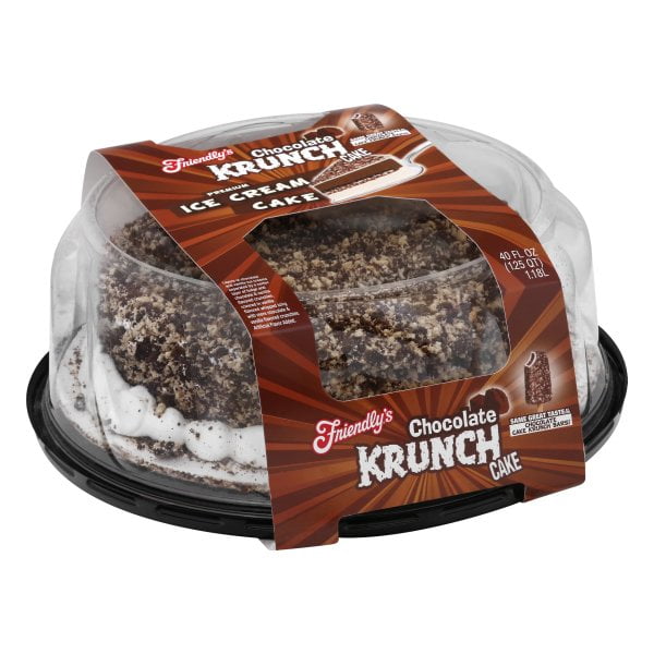 Friendly S Chocolate Krunch Premium Ice Cream Cake 40 Oz Walmart Com Friendly S Chocolate Krunch Premium Ice Cream Cake 40 Oz Walmart Com