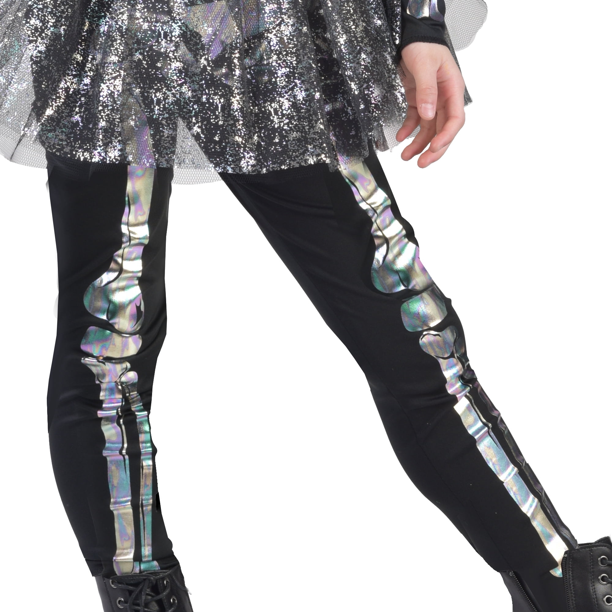 Skelerina Halloween Costume for Children, Girl's Size S (6/6x), by Way to Celebrate