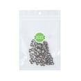 thumbnail image 3 of MERRYHAPY 100Pcs Round Connector T Nuts Nickel Plated Carbon Steel for Aluminum Extrusions with Positioning, 3 of 7