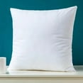thumbnail image 1 of Throw Pillow Insert, Down Replacement Polyester Square Decorative Pillows, Cushions, Pillowcases. (White, 20 inches x 20 inches), 1 of 6