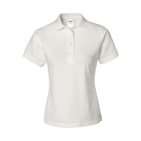Jerzees Sport Shirts Ringspun Cotton Women's Pique Sport Shirt 440W