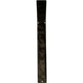 thumbnail image 3 of Ekena Millwork 2"W x 12"D x 15"H Nevio Wrought Iron Bracket, (Triple center brace), Antiqued Brass, 3 of 7