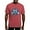 Crimson Red, variant on CafePress - Argentina Football T Shirt - Mens Comfort Colors Shirt