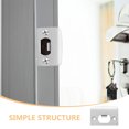 thumbnail image 5 of 8 Pcs Built God Tough Compatibility Guide Door Lock Plate Locks for Doors Reinforcement Kit Metal Stainless Steel, 5 of 6