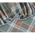 thumbnail image 6 of RUVANTI Organic Flannel Sheets King Size - 100% Cotton Double Brushed Bed Sheet Set - Deep Pocket 16 Inches - All Seasons Breathable, Extra Soft, Warm & Cozy - 4 Pieces - Spruce Blue, 6 of 8