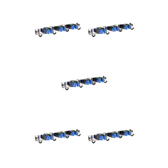 Toystoory Soporte de hisopo de acero inoxidable con gran capacidad de carga - Instalación rápida opciones de instalación son azules 3 clips y Type2 NO2