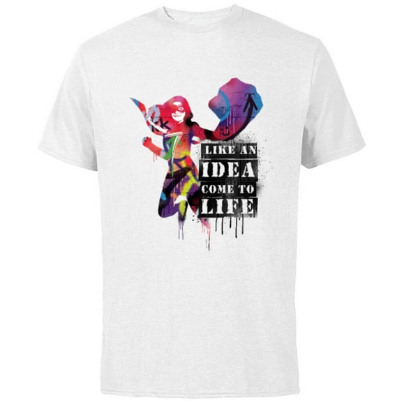 Marvel Ms. Marvel Like an Idea Come to Life - Short Sleeve Cotton T-Shirt for Adults - Customized-White