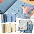 thumbnail image 2 of Multi-Layer Bound Expanding File Folder Multifunctional High Capacity File Bag for School Office Work, 2 of 5