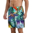 thumbnail image 2 of Dragon Wings Of Fire Mens Swim Trunks Quick Dry Board Shorts with Mesh Lining, Hawaii Beach Shorts Swimwear Bathing Suits, 2 of 7