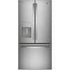 GE ENERGY STAR(R) 17.5 Cu. Ft. Counter Depth French Door Refrigerator - GYE18JYLFS