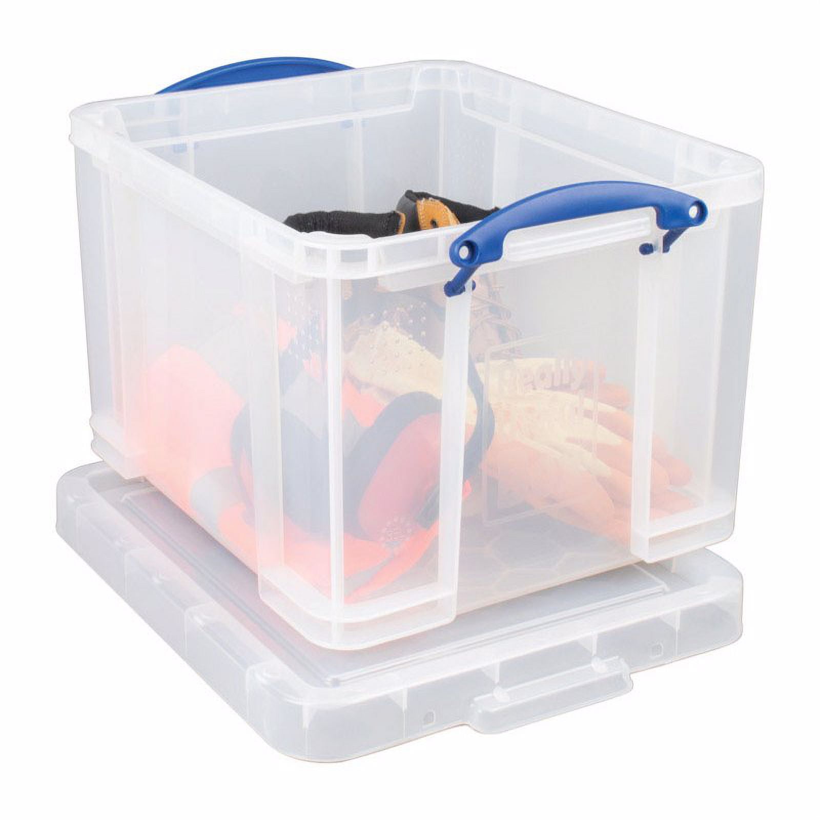 Really Useful Box 17L Storage Container w/Snap Lid & Clip Lock
