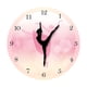 thumbnail image 1 of Reloj de pared de chica de 12 pulgadas, arte de pared, Material acrílico, silencioso, sin tic-tac, para decoración del hogar, oficina, regalo, 1 of 9
