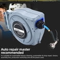 thumbnail image 1 of Reel Retractable Garden Hose Reel 66ft Wall Mounted Hose Reel with 6-Function Sprayer Nozzle 180 Degrees Swivel Bracket Automatic Rewind Storage Hose Reel for Garden / Yard, 1 of 7