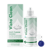 Vista Clean Multi-Purpose Solution | Contact Lens Solution for Scleral and Gas Permeable Contact Lenses, with Lens Case | 12 Fl Oz