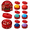1pc*Random, variant on 9 Grid Mystery Dumpling Squishy Countdown Advent Calendar Blind Box | Mini Kawaii Squeeze Dumpling , Stress Relief Fidget Squishies Gifts