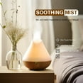 thumbnail image 3 of Noahstrong 100ml Essential Oil Diffuser, Woodgrain Aromatherapy Oil Diffuser Ultrasound Humidifier, Timer Setting Waterless Auto Shut-off for Room Bedroom Home Office Car, 3 of 7
