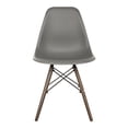 thumbnail image 3 of Set de 4 Silla Eames Gris Con Base Color Nogal MUNDO IN, 3 of 5