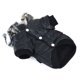 thumbnail image 4 of unbranded Ropa Para Perros Abrigo Negro Con Capucha Protección Frío Con Moderno, 4 of 5