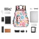 thumbnail image 4 of Disketp Cupcakes and Donuts Mochila Ligera e Impermeable, Mochila de Día Resistente para Viajes, Senderismo y Uso Diario para Hombre y Mujer, 4 of 7