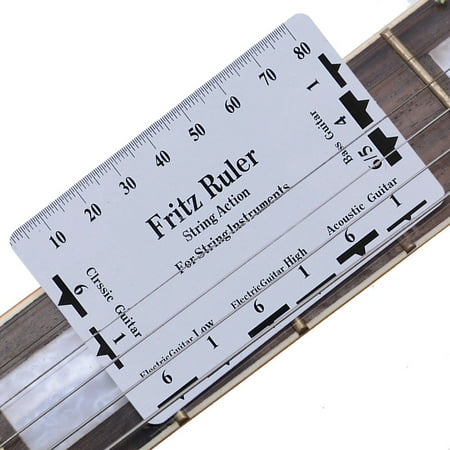 string pitch ruler string action gauge ruler baroque