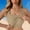 Khaki, variant on Womens Built in Bra Tank Tops Wide Strap Workout Crop Tops Padded Casual Athletic Camisole Soft Lightweight Breathable Yoga Activewear Daily Travel Outfits