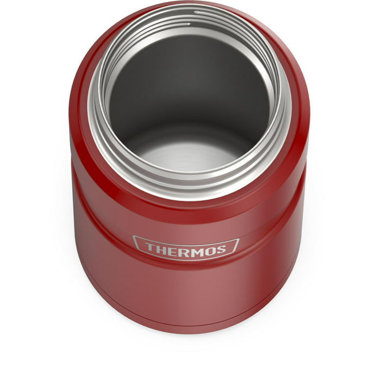 Lafeeca Thermos Food Jar - Vacuum Insulated Red