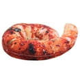 thumbnail image 1 of Almohada con forma de camarón simulado, almohada con forma de comida, almohada para dormir con forma de comida, almohada con forma de comida, compacta y liviana, 1 of 14
