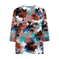 thumbnail image 5 of GDfun Women's Fall Tunic Tops Casual Athletic Plus Size Oversized T-Shirt Lightweight Long Down Pullover, 5 of 5